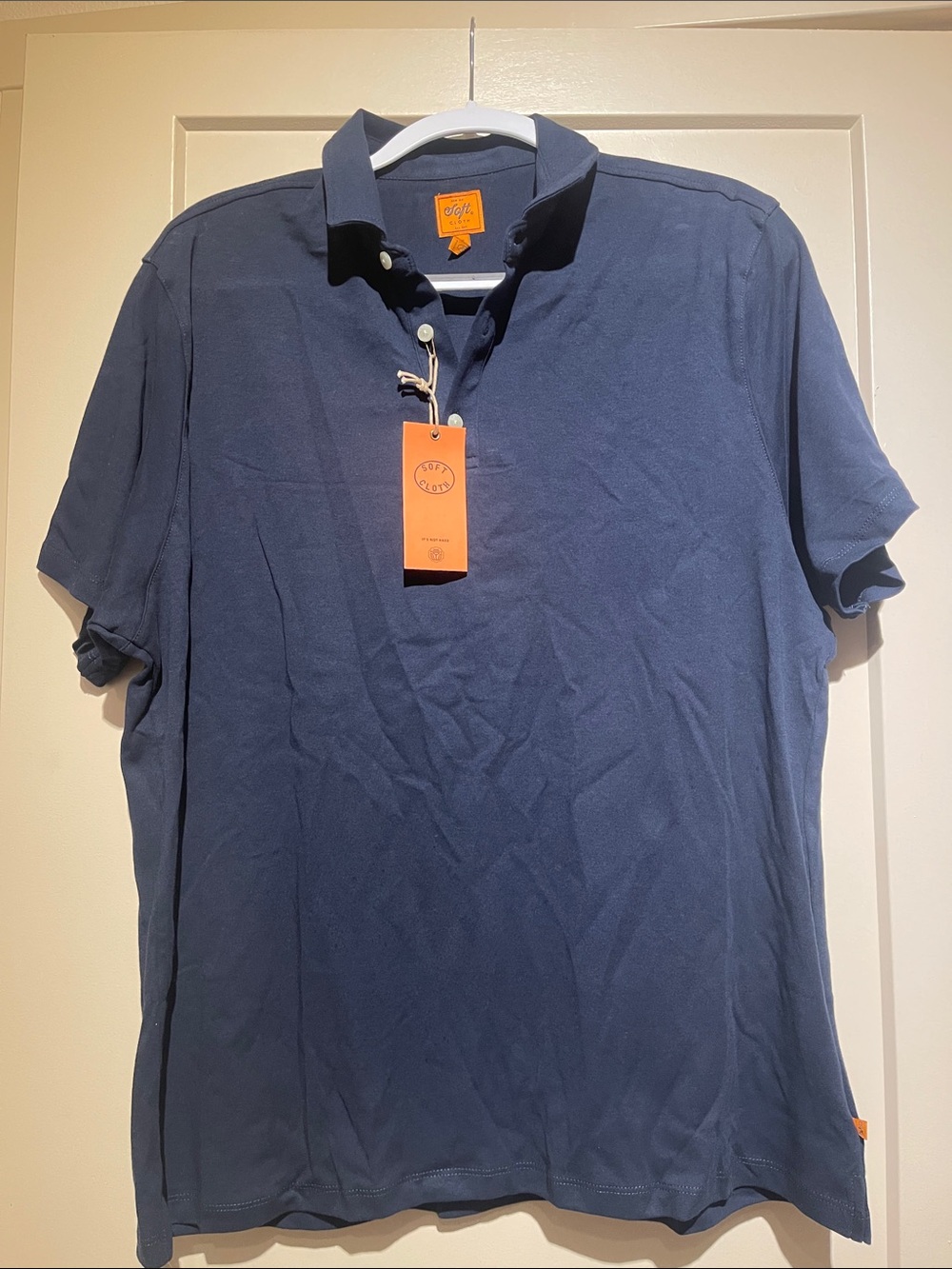Orlebar Brown Navy Blue Short-Sleeve Polo